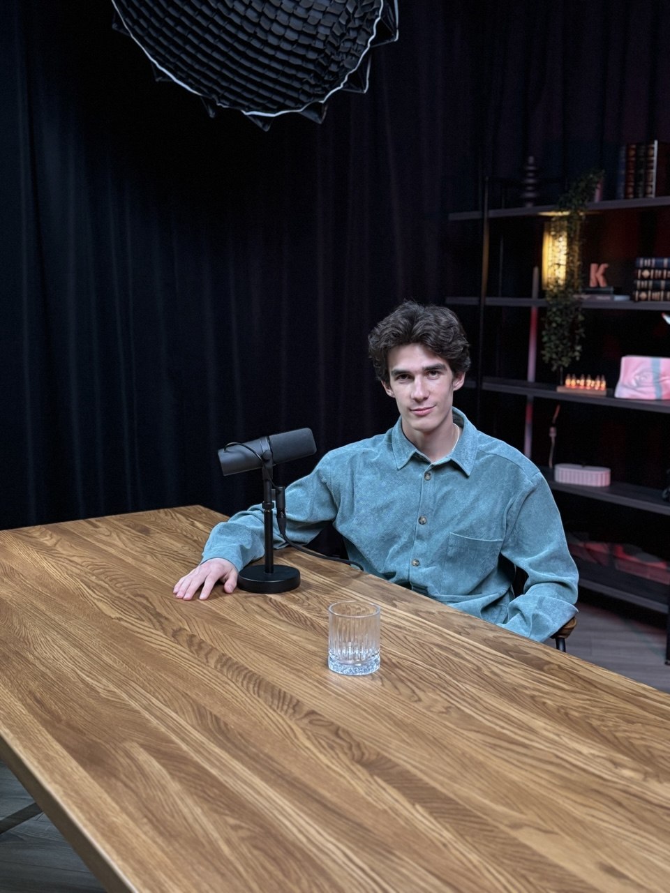Misha Gantimurov in the studio